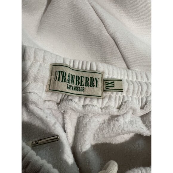 Strawberry Sweatpants in White - Picture 6 of 6